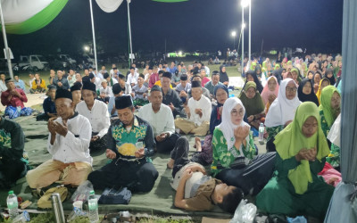 Keluarga Besar Nahdlatul Ulama (KBNU) Merbau Jayapura Gelar Istighozah Memperingati Hari Santri Nasional 2024