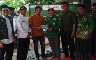 LAZISNU PCNU Jayapura Salurkan Bantuan untuk Korban Angin Puting Beliung di Kecamatan Palas